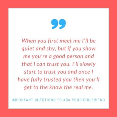 Questions About Dating